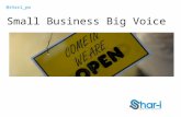 Shar-i Small Business Big Voice