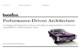 Performance Driven Architecture   V2 August 2010