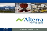 Alterra Presentation May 29 - 2012