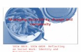 For qualifying social work students - Managing uncertainty change and complexity