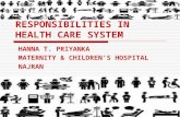 Responsibilities in health care system