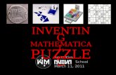 How to invent mathematical puzzles