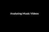 Analysing music videos
