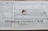 Designing a Modern CRM