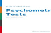 10 Tips for getting through psychometric tests