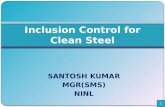 Inclusion control for clean steel