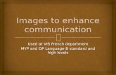 Images to enhance communication