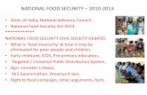 National food security bharath