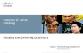 CCNA 2 Routing and Switching: - Chapter 6 Instructor PPT