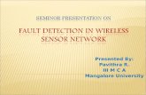 FAULT DETECTION IN WIRELESS SENSOR NETWORK