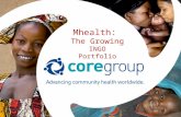 mHealth and INGO Progress_CORE Group Poll_10.11.12