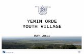Capital Building Projects at Yemin Orde Youth Village