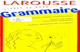 Larousse  -grammaire