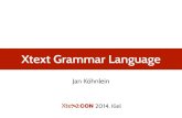 The Xtext Grammar Language