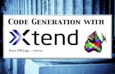 Codegeneration With Xtend