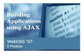 Building Applications Using Ajax
