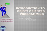 Introduction to object oriented language