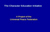 Character Education Introduction