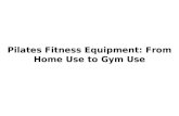 Pilates Fitness Equipment