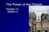 13.4 the power of the church (1)