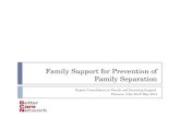 Family Support for Prevention of Family Separation