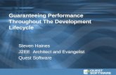 Guaranteeing Performance Throughout The Development Lifecycle