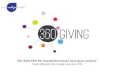 Intro to 360giving - BOND Transparency working group