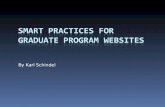 Smart Practices For Graduate Program Websites