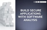 Build Secure Applications with Software Analysis