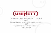 Studenters digitale omgivelser, eCampus og UiA