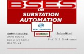 PPT on Substation Automation through SCADA