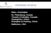 Four Seasons - Openings 2012