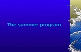 The Summer Program