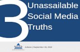 3 Unassailable Social Media Truths