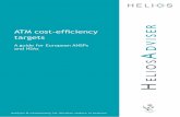 ATM cost efficiency targets
