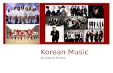 Korean Pop Music (Through the Years)