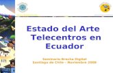 Estado del arte telecentros en ecuador