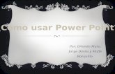Powerpoint POWER POINT USES