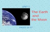 Unit 5 planets  the moon and earth´s rotation
