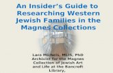 An Insider's Guide to Doing Family History in the Magnes Collections