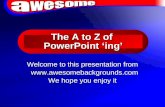 Awesome PowerPoint Backgrounds
