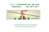 Legislação Empresarial - Micro Empresas, Empreendedor, Tributos,Simples Nacional, Leis, Brasil,O que é a Lei Geral das Micro e Pequenas Empresas.