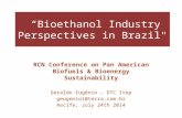 Pan   g eugenio - bioethanol industry perspectives.pptx - jun 24 2014