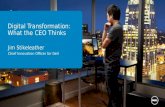 Digital Transformation: What The CEO Thinks