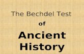 Bechdel Test of Ancient History