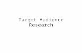 Target audience research full