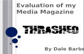 Evaluation of my media magazine new one