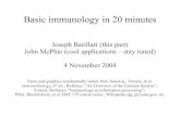Basic immunology in 20 minutes