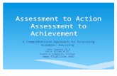 Assessment to Action; Assessment to Achievement