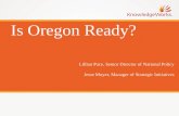 Is Oregon Ready to Implement Competency Education?